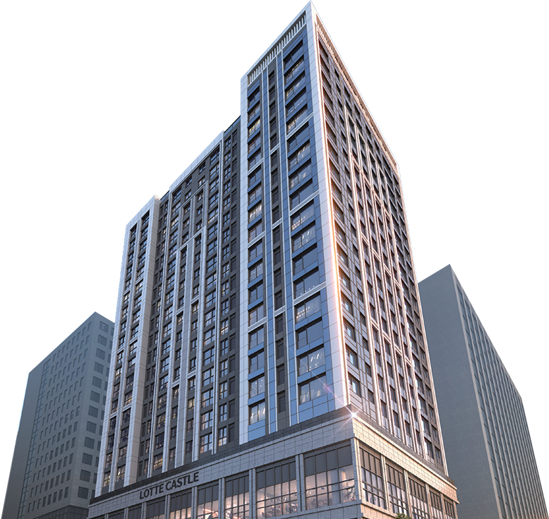 덕수궁 롯데캐슬 136 조감도